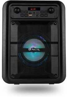 Altavoz Ngs Speaker Roller Lingo Bluetooth Black Rollerlingoblack