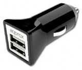 Cargador Coche 2 Usb Approx 3.1A Negro 2Xusb/ 5Vdc/3.1A / P Appusbcar31B