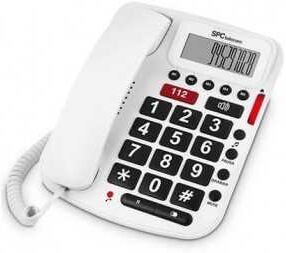 Telefono Fijo Spc Comfort Volume Blanco 3293B