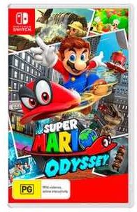 Juego Nintendo Switch Super Mario Odyssey 2521281