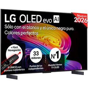 Smart TV LG OLED evo AI C6 42 pulgadas 4K 2026 - OLED42C6ELB LG ES Smart TV LG OLED evo AI C6 42 pulgadas 4K 2026 - OLED42C6ELB LG ES