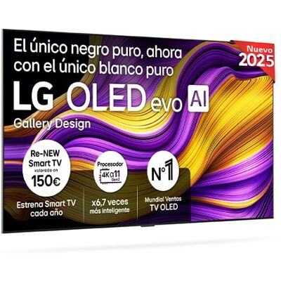 Smart TV LG OLED evo AI G5 77 pulgadas 4K 2025 - OLED77G55LW LG ES Smart TV LG OLED evo AI G5 77 pulgadas 4K 2025 - OLED77G55LW LG ES