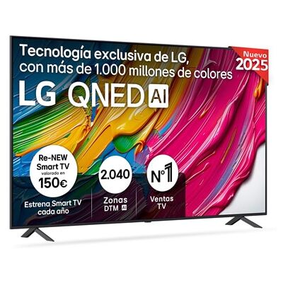 Outlet Smart TV LG QNED AI QNED8E 86 pulgadas 4K 2025 - 86QNED8EA6B.OUTLET Outlet Smart TV LG QNED AI QNED8E 86 pulgadas 4K 2025 - 86QNED8EA6B.OUTLET