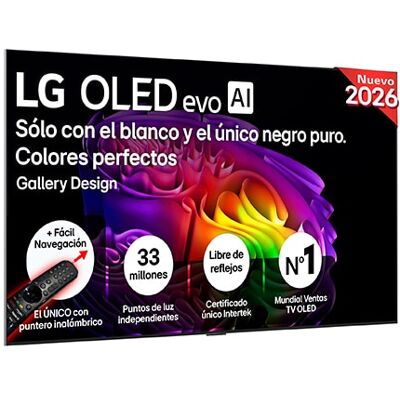 Smart TV LG OLED evo AI G6 77 pulgadas 4K 2026 - OLED77G68LW LG ES Smart TV LG OLED evo AI G6 77 pulgadas 4K 2026 - OLED77G68LW LG ES