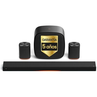 LG Sound Suite - Pack Inmersive Suite 5 Pro, con barra de sonido H7, 2 altavoces WiFi M5 y subwoofer W7 - H7PRO5 LG ES LG Sound Suite - Pack Inmersive Suite 5 Pro, con barra de sonido H7, 2 altavoces WiFi M5 y subwoofer W7 - H7PRO5 LG ES