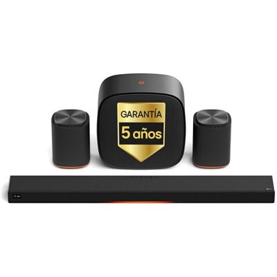LG Sound Suite - Pack Inmersive Suite 7 Pro, con barra de sonido H7, 2 altavoces WiFi M7 y subwoofer W7 - H7PRO7 LG Sound Suite - Pack Inmersive Suite 7 Pro, con barra de sonido H7, 2 altavoces WiFi M7 y subwoofer W7 - H7PRO7