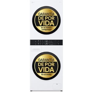 Outlet torre de lavado y secado - Washtower LG WT1210WWF, Direct Drive con inteligencia artificial, Bomba de calor Dual Inverter, 12kg lavado, 10kg secado, 1400rpm, clasificación A-10/C, Blanco - WT1210WWF.OUTLET Outlet torre de lavado y secado - Washtower LG WT1210WWF, Direct Drive con inteligencia artificial, Bomba de calor Dual Inverter, 12kg lavado, 10kg secado, 1400rpm, clasificación A-10/C, Blanco - WT1210WWF.OUTLET