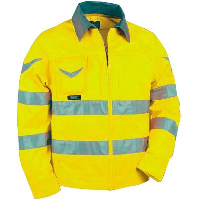 Cofra Chaqueta Warning Reflective Yellow 58 Cofra Chaqueta Warning Reflective Yellow 58
