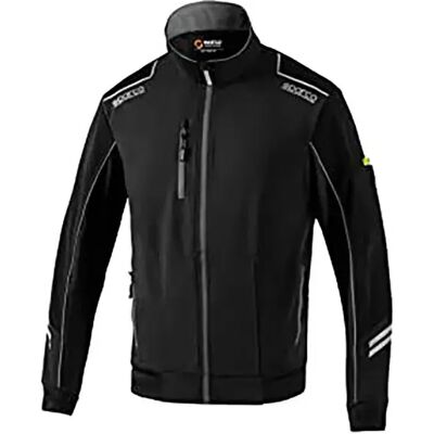 Sparco Chaqueta Impermeable Austin Black / Grey XL Sparco Chaqueta Impermeable Austin Black / Grey XL