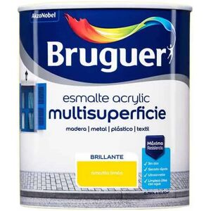 Bruguer Esmalte Acrílico Brillante Multisuperficie 5057541 750ml Yellow Lemon One Size Bruguer Esmalte Acrílico Brillante Multisuperficie 5057541 750ml Yellow Lemon One Size