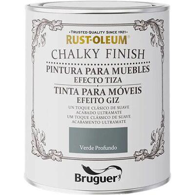 Bruguer Pintura A La Tiza 750ml Rust-oleum Chalky Finish Green One Size Bruguer Pintura A La Tiza 750ml Rust-oleum Chalky Finish Green One Size