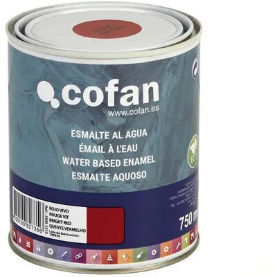 Cofan Esmalte Acrílico Brillante 750ml Gloss Bright Red One Size Cofan Esmalte Acrílico Brillante 750ml Gloss Bright Red One Size