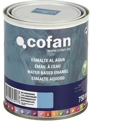 Cofan Esmalte Acrílico Brillante 750ml Gloss Mediterranean Blue One Size Cofan Esmalte Acrílico Brillante 750ml Gloss Mediterranean Blue One Size