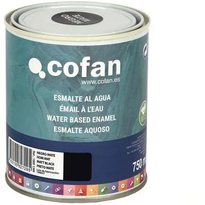 Cofan Esmalte Acrílico Mate 750ml Matte Black One Size Cofan Esmalte Acrílico Mate 750ml Matte Black One Size