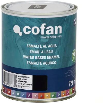 Esmalte ecológico a base de agua Cofan 750ml - Multisuperficie, satinado Esmalte ecológico a base de agua Cofan 750ml - Multisuperficie, satinado