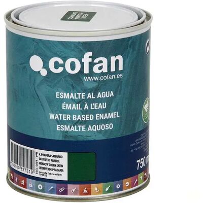 Cofan Esmalte Acrílico Satinado 750ml Satin Meadow Green One Size Cofan Esmalte Acrílico Satinado 750ml Satin Meadow Green One Size