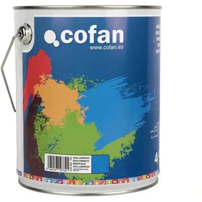 Cofan Esmalte Sintético 4l Luminous Blue One Size Cofan Esmalte Sintético 4l Luminous Blue One Size