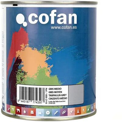 Cofan Esmalte Sintético 750ml Medium Grey One Size Cofan Esmalte Sintético 750ml Medium Grey One Size