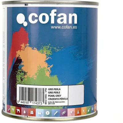 Cofan Esmalte Sintético 750ml Pearl Grey One Size Cofan Esmalte Sintético 750ml Pearl Grey One Size
