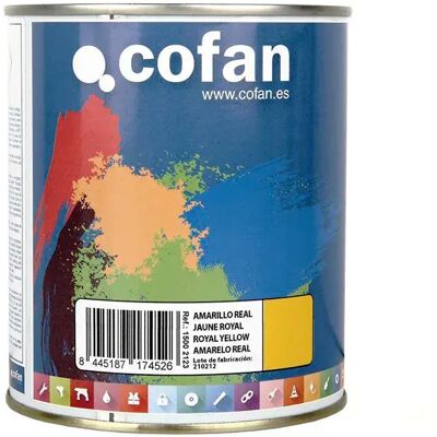 Cofan Esmalte Sintético 750ml Royal Yellow One Size Cofan Esmalte Sintético 750ml Royal Yellow One Size
