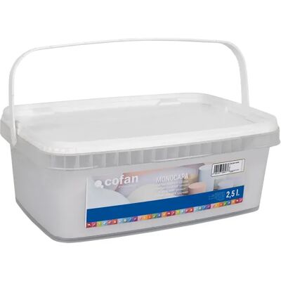 Cofan Pintura Interior Monocapa 2.5l Aura White One Size Cofan Pintura Interior Monocapa 2.5l Aura White One Size