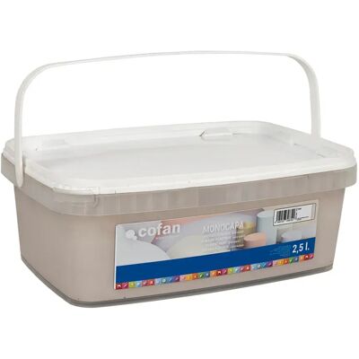 Cofan Pintura Interior Monocapa 2.5l Grey One Size Cofan Pintura Interior Monocapa 2.5l Grey One Size