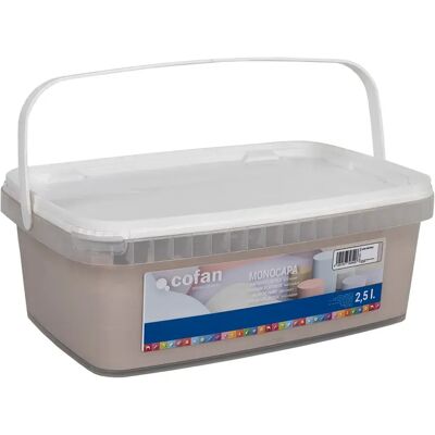 Cofan Pintura Interior Monocapa 2.5l Vintage Grey One Size Cofan Pintura Interior Monocapa 2.5l Vintage Grey One Size