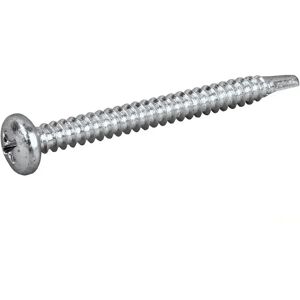 Cofan Tornillo Autoperforante De Cabeza Alomada Phillips Din-7504n C-8 M4.8x100 Mm 250 Unidades Galvanized One Size Cofan Tornillo Autoperforante De Cabeza Alomada Phillips Din-7504n C-8 M4.8x100 Mm 250 Unidades Galvanized One Size