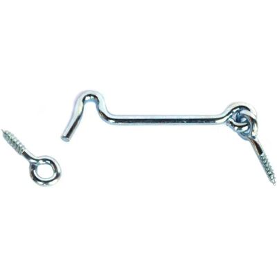 pestillo de puerta de zinc doble EDM - 75 mm ojos de tornillo pestillo de puerta de zinc doble EDM - 75 mm ojos de tornillo