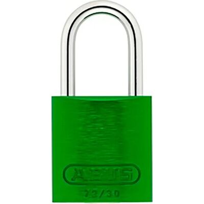 Cerradura Abus 72/30 de Aluminio - 30mm - Verde Cerradura Abus 72/30 de Aluminio - 30mm - Verde