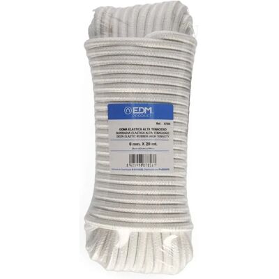 Edm Goma Elástica 87856 20 M White One Size Edm Goma Elástica 87856 20 M White One Size
