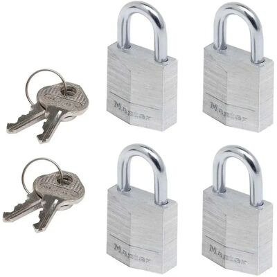 Master Lock Candado 9120eurqnopcc 4 Unidades Silver One Size Master Lock Candado 9120eurqnopcc 4 Unidades Silver One Size