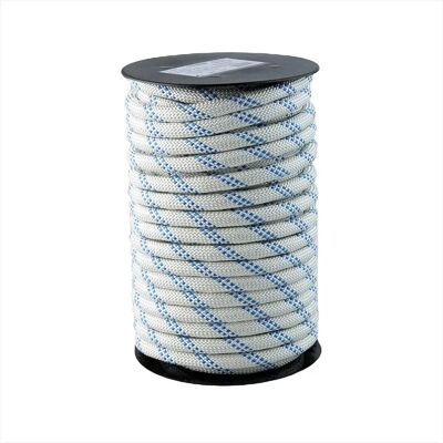 Stoker Cuerda Trenzada Poliéster 12 Mm 25 M White / Blue One Size Stoker Cuerda Trenzada Poliéster 12 Mm 25 M White / Blue One Size