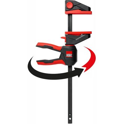 Bessey Sargento En Forma De F 360° Rotating Handle Ez110/40 Mm 2 Piezas Black / Red One Size Bessey Sargento En Forma De F 360° Rotating Handle Ez110/40 Mm 2 Piezas Black / Red One Size