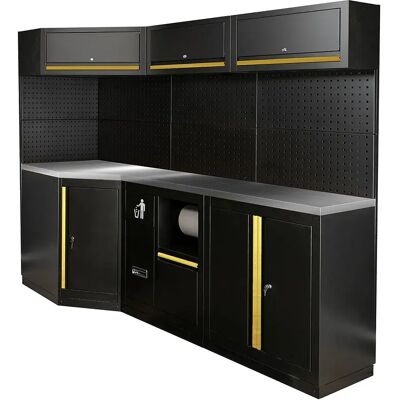 Jbm Conjunto De Muebles Modulares Serie589g 22 Piezas Golden One Size Jbm Conjunto De Muebles Modulares Serie589g 22 Piezas Golden One Size