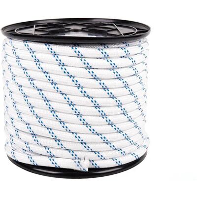 Cofan Cable Trenzado 12 Mm 50 M White / Blue One Size Cofan Cable Trenzado 12 Mm 50 M White / Blue One Size
