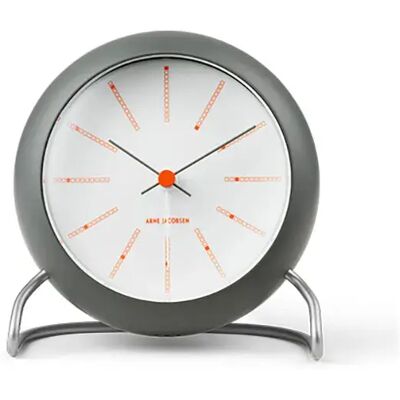 Arne Jacobsen Clocks Reloj De Pared Bankers Table Clock-11 Cm Dark Grey One Size Arne Jacobsen Clocks Reloj De Pared Bankers Table Clock-11 Cm Dark Grey One Size