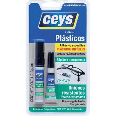 Ceys 504114 Adhesivo Plástico White One Size Ceys 504114 Adhesivo Plástico White One Size