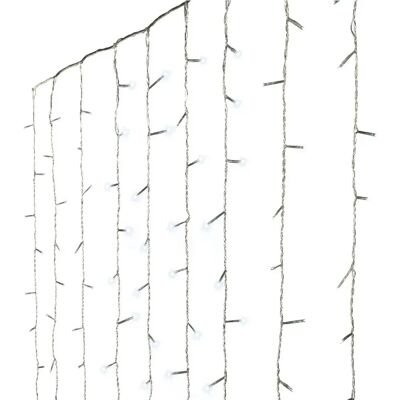 Lumineo Cortina Luces Exteriores Luz Fría 225x150 Cm White One Size Lumineo Cortina Luces Exteriores Luz Fría 225x150 Cm White One Size