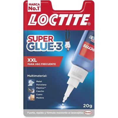 Loctite Pegamento Instantáneo Xxl 2646770 20g Black One Size Loctite Pegamento Instantáneo Xxl 2646770 20g Black One Size