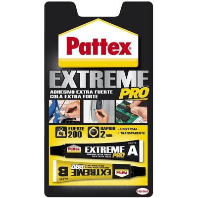 Pattex Pegamento Instantáneo Extreme Pro 22ml Black One Size Pattex Pegamento Instantáneo Extreme Pro 22ml Black One Size
