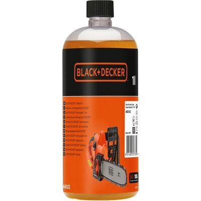 Black & Decker Aceite Para Motosierra A6023-qz 1l Eco Black / Orange One Size Black & Decker Aceite Para Motosierra A6023-qz 1l Eco Black / Orange One Size