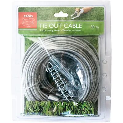 Sure PetCare AC - Tie Out Cabel 30 m - Perro - Collar + Correa - Correa para perros Sure PetCare AC - Tie Out Cabel 30 m - Perro - Collar + Correa - Correa para perros