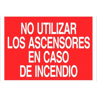 Cofan Señal So48lu420297 No Utilizar Los Ascensores En Caso De Incendio 420x297 Mm Green One Size Cofan Señal So48lu420297 No Utilizar Los Ascensores En Caso De Incendio 420x297 Mm Green One Size