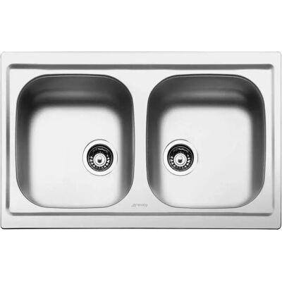 SMEG Fregadero Lyp792 Stainless Steel One Size SMEG Fregadero Lyp792 Stainless Steel One Size