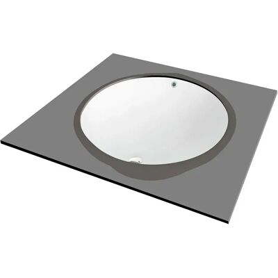 Deante Cga_6u5u Lavabo Bajo Encimera De Cerámica White One Size Deante Cga_6u5u Lavabo Bajo Encimera De Cerámica White One Size
