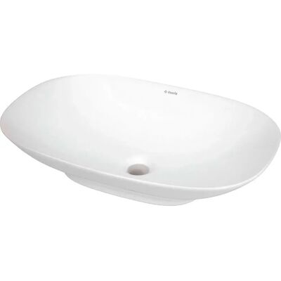 Deante Cgn_6u6s Lavabo Sobre Encimera De Cerámica White One Size Deante Cgn_6u6s Lavabo Sobre Encimera De Cerámica White One Size