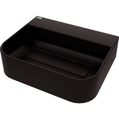 Deante Fregadero De Granito Para Encimera Con Tapa Para Orificio De Grifo Black One Size Deante Fregadero De Granito Para Encimera Con Tapa Para Orificio De Grifo Black One Size
