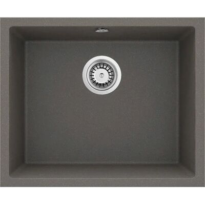 Deante Fregadero De Granito De 1 Seno Para Montaje Bajo Encimera Titanium One Size Deante Fregadero De Granito De 1 Seno Para Montaje Bajo Encimera Titanium One Size