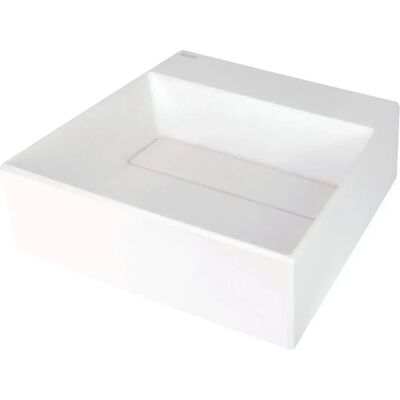 Deante Lavabo Sobre Encimera De Granito Con Orificio Para Grifo Y Rejilla Alabaster One Size Deante Lavabo Sobre Encimera De Granito Con Orificio Para Grifo Y Rejilla Alabaster One Size